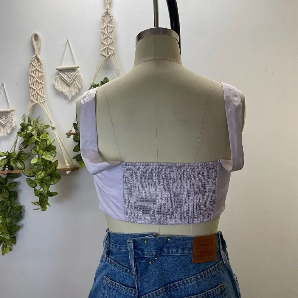 Free People Tank Flower Blouse
